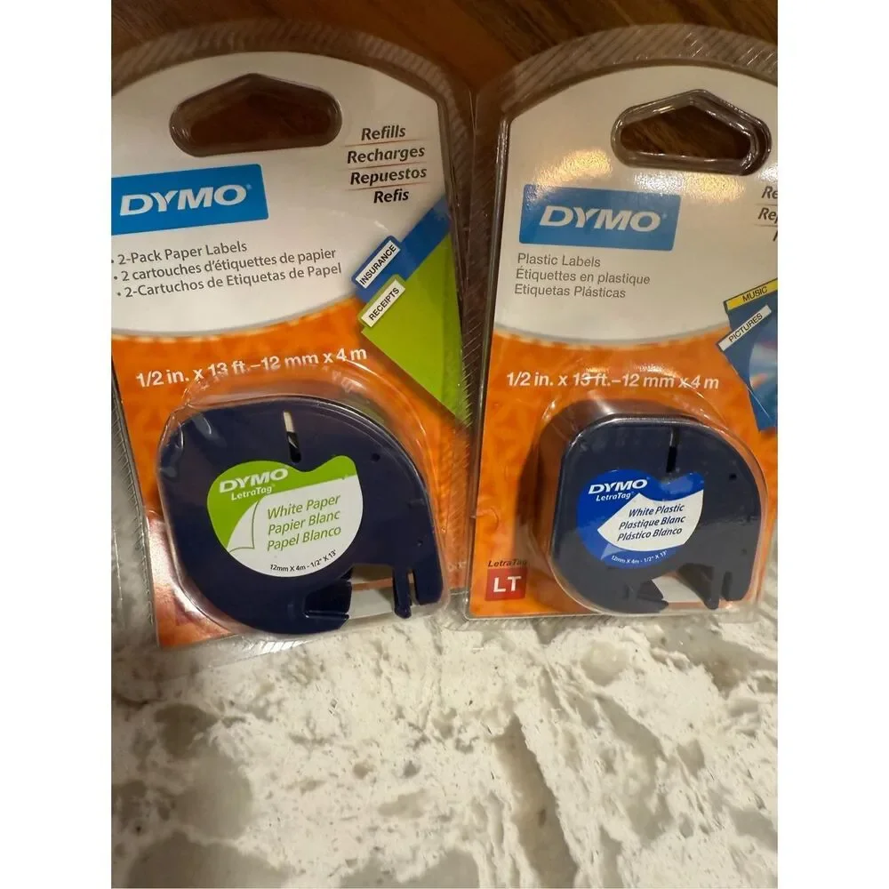 Dymo 1/2 inch refill bundle
